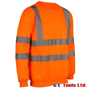 Beeswift BSSENOR Hi-Vis Orange Rail Spec Sweatshirt Beeswift BSSENOR Hi-Vis Orange Rail Spec Sweatshirt