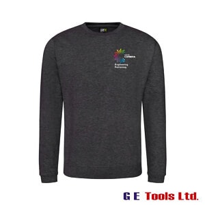 Coleg Cambria Wrexham Bersham Road Charcoal Sweat Shirt – Engineering