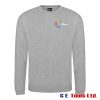 Coleg Cambria Deeside Heather Grey Sweat Shirt – Carpentry & Joinery