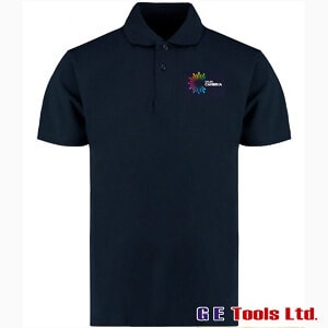 Coleg Cambria Wrexham Bersham Road Navy Blue Polo Shirt – Plumbing