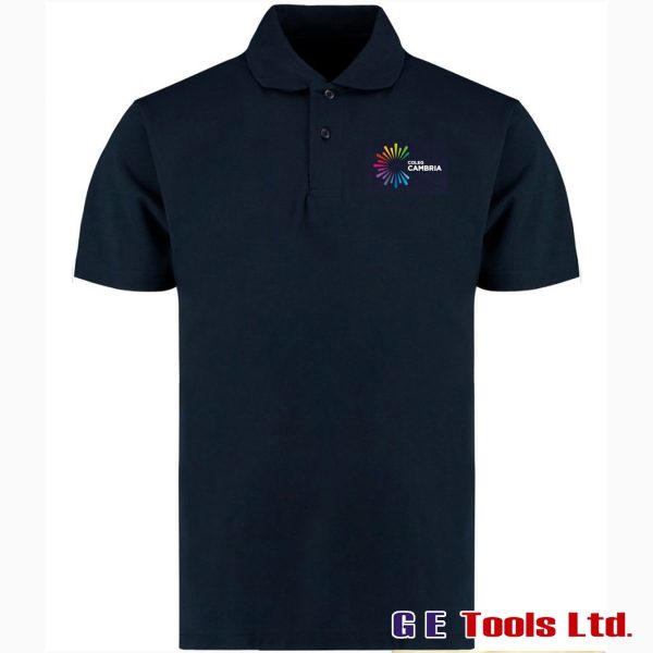 Coleg Cambria Wrexham Bersham Road Navy Blue Polo Shirt – Plastering Coleg Cambria Wrexham Bersham Road Navy Blue Polo Shirt – Plastering
