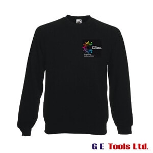 Coleg Cambria Deeside & Wrexham Bersham Road Black Sweat Shirt – Automotive