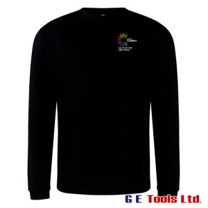 Coleg Cambria Wrexham Bersham Road Black Sweat Shirt – Building Services Coleg Cambria Wrexham Bersham Road Black Sweat Shirt – Building Services