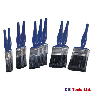 Faithfull PBUSET10 Utility Paint Brush Set, 10 Piece