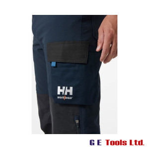 Helly Hansen Black Oxford 4-Way Stretch Work Trouser