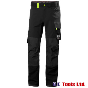 Helly Hansen Black Oxford 4-Way Stretch Work Trouser