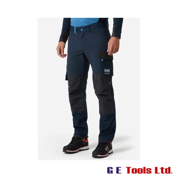 Helly Hansen Black Oxford 4-Way Stretch Work Trouser