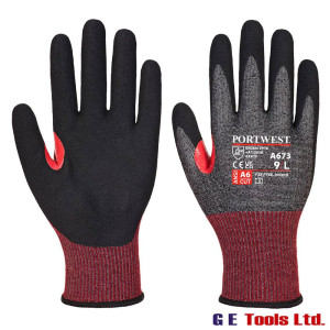 Portwest A673 CS Cut F AHR18 Nitrile Foam Cut Glove