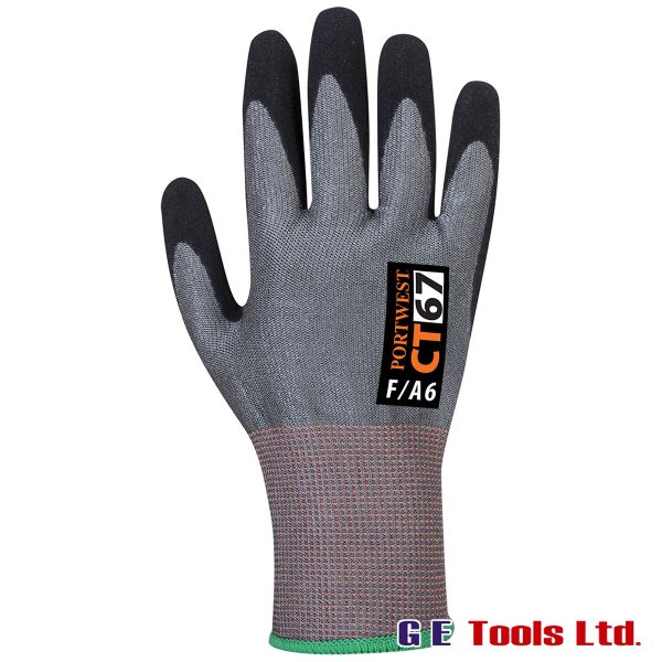 Portwest CT67 CT AHR13 Nitrile Foam Cut F Gloves