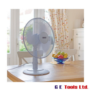Draper 09111 240V 16″ Desk Fan Draper 09111 240V 16″ Desk Fan