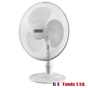 Draper 09111 240V 16″ Desk Fan Draper 09111 240V 16″ Desk Fan