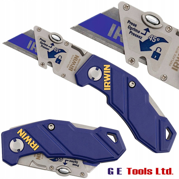 Irwin 10507695 Folding Trapezoid Knife Irwin 10507695 Folding Trapezoid Knife