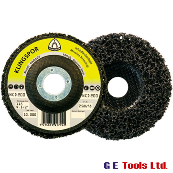 Klingspor 125mm NCD200 Cleaning Wheel For Stainless Steel