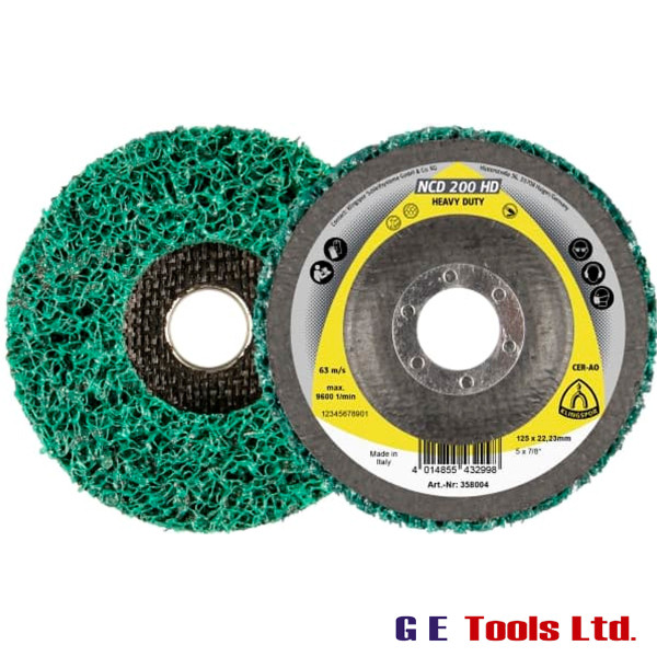 Klingspor 125mm NCD200HD Cleaning Wheel For Stainless Steel