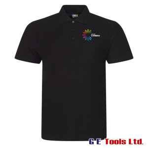 Coleg Cambria Wrexham Bersham Road Black Polo Shirt – Entry To Construction Coleg Cambria Wrexham Bersham Road Black Polo Shirt – Entry To Construction