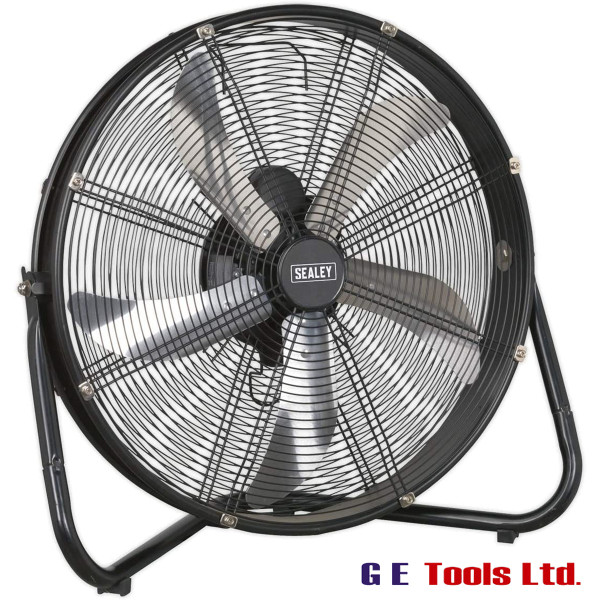 Sealey HVF20 240V Industrial High Velocity Floor Fan 20″ Sealey HVF20 240V Industrial High Velocity Floor Fan 20″