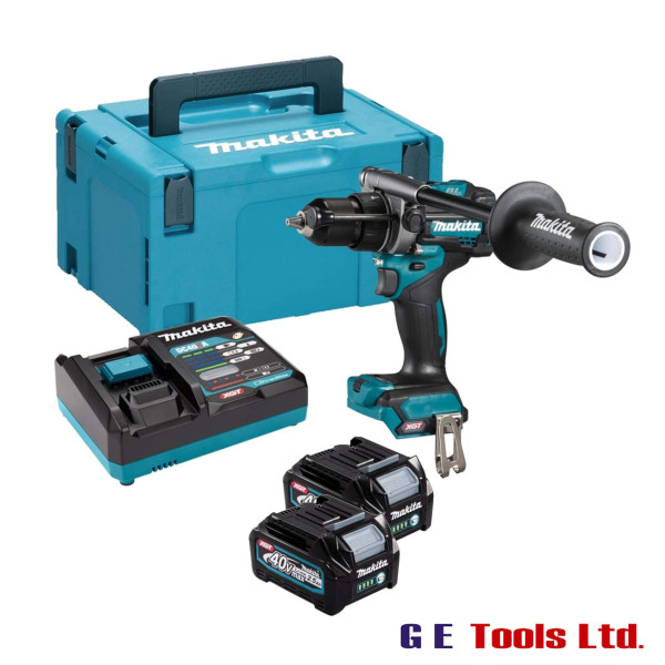 Makita HP001GD202 40V Combi Drill C/W 2 Batteries