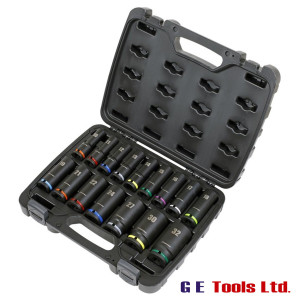 Sealey AK5818M 16pc 1/2″Sq Drive Impact Socket Set