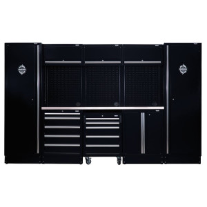 BUNKER® 16 Piece Modular Storage Combo with Worktop, 3240mm