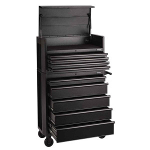 BUNKER 9 Drawer Combined Roller Cabinet & Tool Chest, 36″, Black BUNKER 9 Drawer Combined Roller Cabinet & Tool Chest, 36″, Black