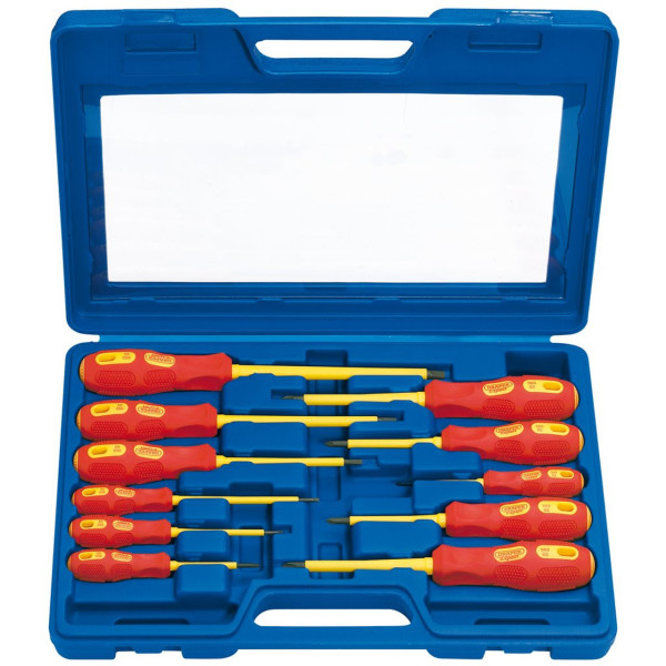 Draper 69234 VDE Approved Fully Insulated Screwdriver Set (11 Piece) Draper 69234 VDE Approved Fully Insulated Screwdriver Set (11 Piece)