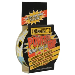 Everbuild Powerful Grip Double-Sided Tape 25mm X 2.5Mtr