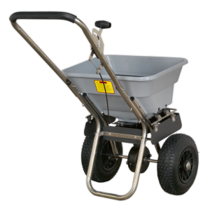 SSB37W Stainless Steel Broadcast Salt Spreader 37kg Walk Behind SSB37W Stainless Steel Broadcast Salt Spreader 37kg Walk Behind