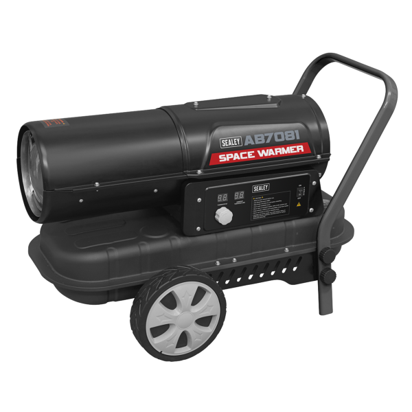 Sealey AB7081 Space Warmer® Kerosene/Diesel Heater with Wheels 70,000Btu/hr Sealey AB7081 Space Warmer® Kerosene/Diesel Heater with Wheels 70,000Btu/hr
