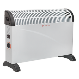 Sealey CD2005 Convector Heater with 3 Heat Settings Thermostat 2000W/230V