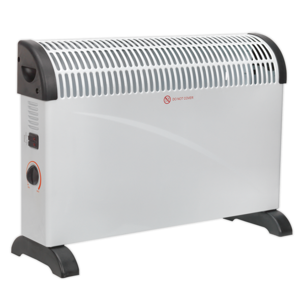 Sealey CD2005 Convector Heater with 3 Heat Settings Thermostat 2000W/230V