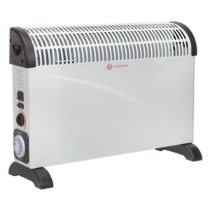 Sealey CD2005TT Convector Heater with Turbo, Timer & Thermostat 2000W/230V