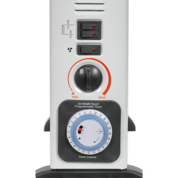 Sealey CD2005TT Convector Heater with Turbo, Timer & Thermostat 2000W/230V