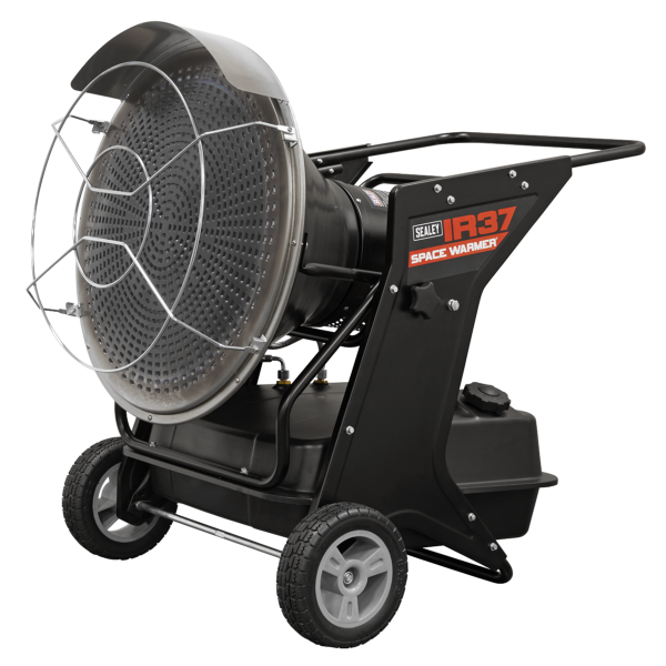 Sealey IR37 Space Warmer® Infrared Kerosene/Diesel Heater with Wheels 136,000Btu/hr Sealey IR37 Space Warmer® Infrared Kerosene/Diesel Heater with Wheels 136,000Btu/hr