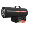 Sealey LP170 Space Warmer® Propane Heater 102,000-170,000Btu/hr (30-50kW) Sealey LP170 Space Warmer® Propane Heater 102,000-170,000Btu/hr (30-50kW)