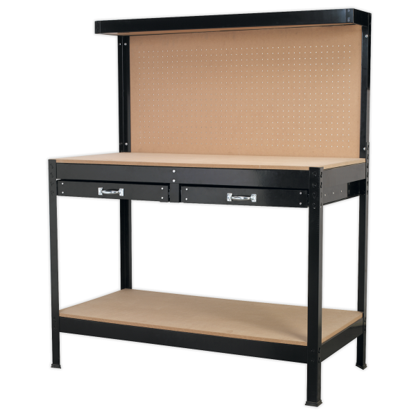Sealey AP12600 Workstation with 2 Drawers 1.2m Sealey AP12600 Workstation with 2 Drawers 1.2m