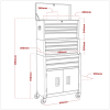 Sealey AP2200BBCPSTACK American PRO® Topchest, Mid-Box Tool Chest & Rollcab Stack 9 Drawer – Purple Sealey AP2200BBCPSTACK American PRO® Topchest, Mid-Box Tool Chest & Rollcab Stack 9 Drawer – Purple