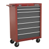 Sealey AP22507BB American PRO® Rollcab 7 Drawer – Red/Grey
