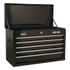 Sealey AP22BSTACK American PRO® Topchest, Mid-Box Tool Chest & Rollcab Stack 14 Drawer – Black