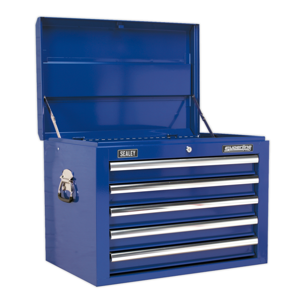 Sealey SPTCCOMBO1 Superline PRO® Tool Chest Combination 14 Drawer with 1179pc Tool Kit – Blue