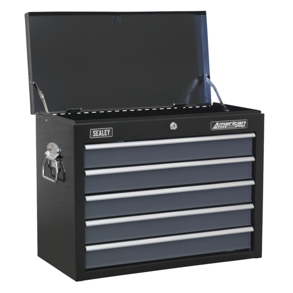 Sealey AP35TBCOMBO Tool Chest Combination 16 Drawer with Ball-Bearing Slides – Black/Grey & 398pc Tool Kit
