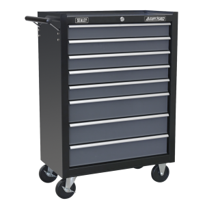 Sealey AP35TBCOMBO Tool Chest Combination 16 Drawer with Ball-Bearing Slides – Black/Grey & 398pc Tool Kit