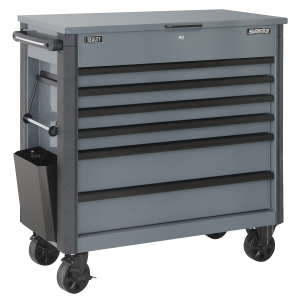 Sealey AP366G Tool Trolley 6 Drawer – Grey