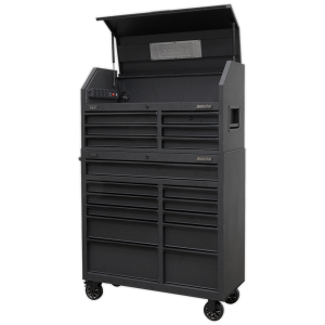 Sealey AP41BESTACK Superline PRO® Tool Chest Combination with 17 Soft Close Drawers & Power Bar