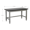 Sealey API1500 Premier Industrial™ Steel Workbench