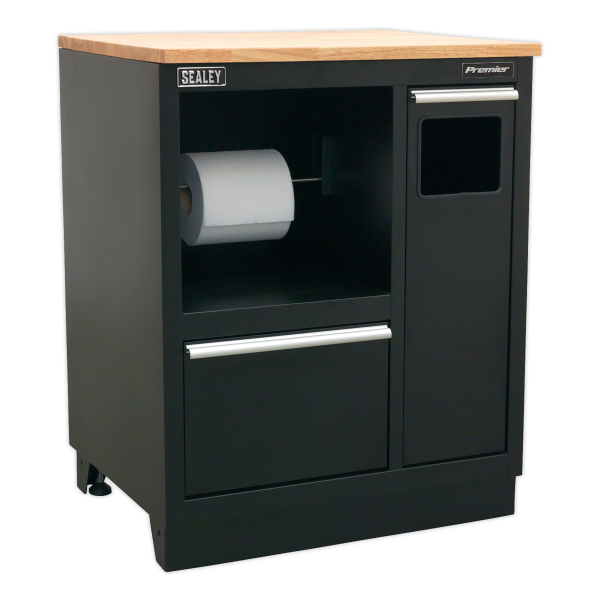 Sealey APMSCOMBO6SS Premier Corner Storage System with Stainless Worktop 1.71m