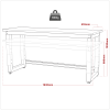 Sealey APMS23 Premier™ Heavy-Duty Steel Adjustable Workbench with Stainless Steel Worktop 1830mm