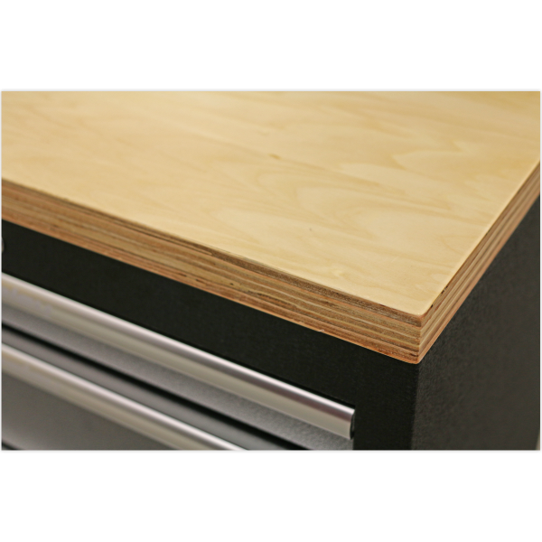 Sealey APMSSTACK13W Superline PRO® Storage System with Pressed Wood Worktop 3.24m