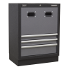Sealey APMSSTACK16W Superline PRO® Storage System with Pressed Wood Worktop 4.92m