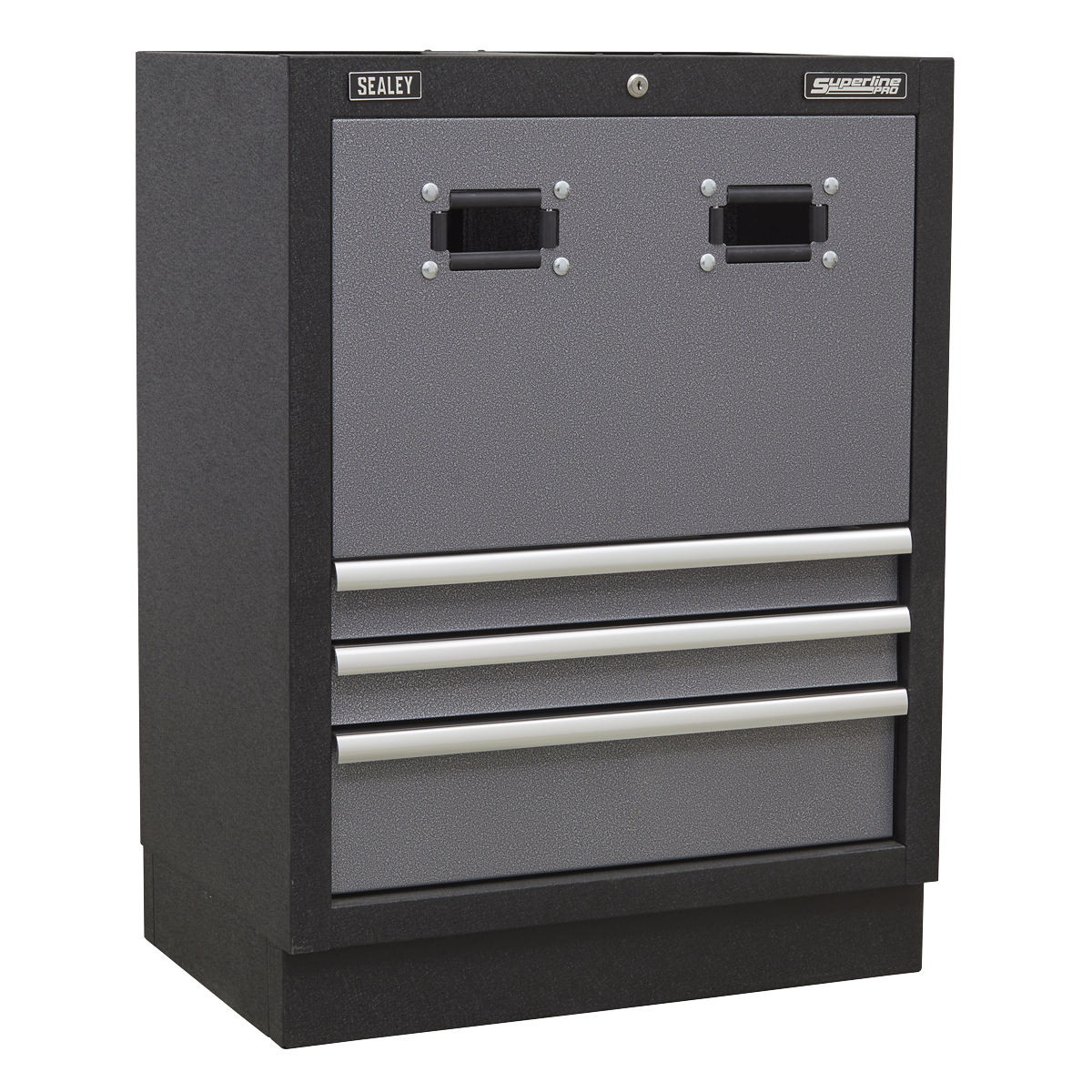 Sealey APMSSTACK16W Superline PRO® Storage System with Pressed Wood Worktop 4.92m Sealey APMSSTACK16W Superline PRO® Storage System with Pressed Wood Worktop 4.92m