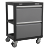 Sealey  APMSSTACK15W Superline PRO® Storage System with Pressed Wood Worktop 4.92m